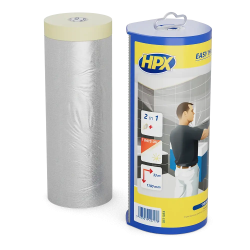 Захисна плівка HPX з малярною стрічкою в диспенсері 1100 мм х 33 м Захисна плівка HPX з малярною стрічкою в диспенсері 1100 мм х 33 м