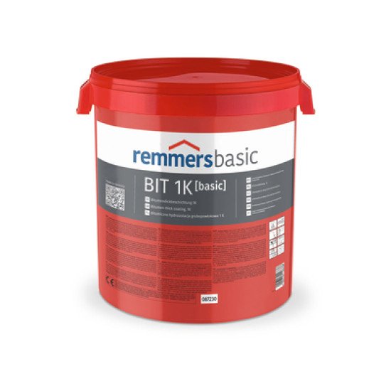 Remmers BIT 1K (ECO 1K) – 1-компонентна бітумно-полімерна гідроізоляційна мастика 1 л Remmers BIT 1K (ECO 1K) – 1-компонентна бітумно-полімерна гідроізоляційна мастика 1 л