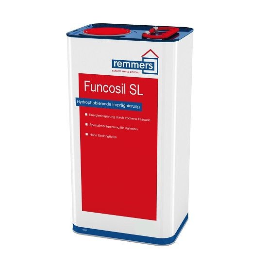 Remmers Funcosil SL – гідрофобізуюче просочення для вапняку та інших видів натурального каменю 1 л Remmers Funcosil SL – гідрофобізуюче просочення для вапняку та інших видів натурального каменю 1 л