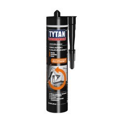 Tytan Professional Герметик каучуковий для покрівлі, 310 мл чорний