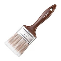 Пензель Beorol Wood Painting – професійний інструмент для лаків по дереву. Коричневий. L - 2,5 дюйма*21 мм