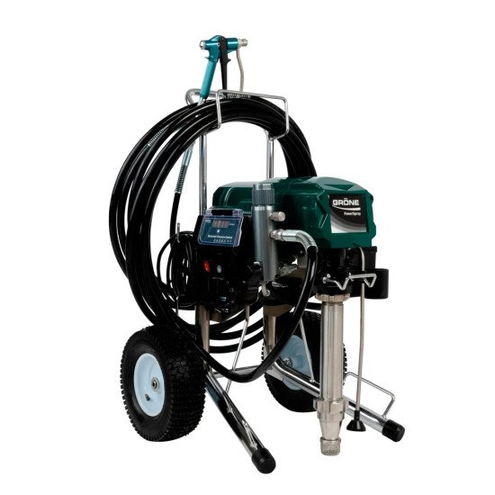 Grone PowerSpray 81 – професійна фарбувально-шпаклювальна станція Grone PowerSpray 81 – професійна фарбувально-шпаклювальна станція
