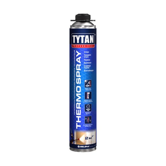 Напыляемая полиуретановая теплоизоляция THERMOSPRAY Tytan Professional Напыляемая полиуретановая теплоизоляция THERMOSPRAY Tytan Professional